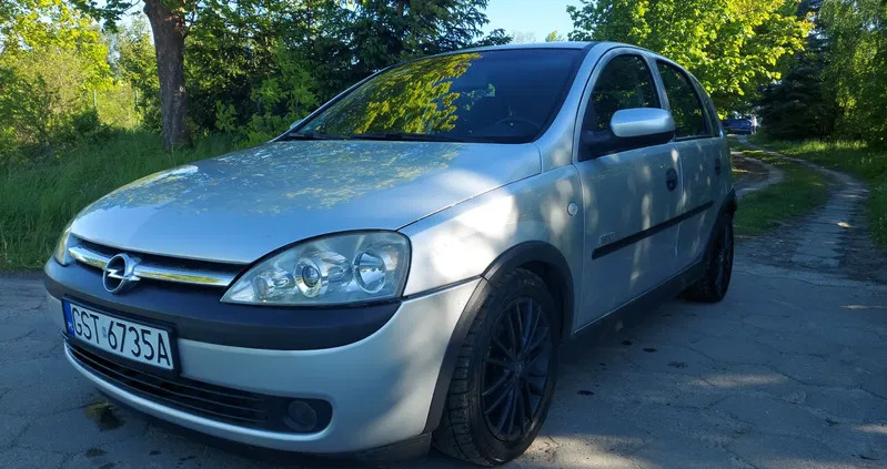 opel Opel Corsa cena 8999 przebieg: 143000, rok produkcji 2002 z Sokołów Małopolski